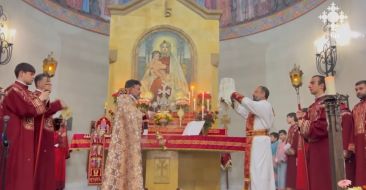 Feast of Christ’s Resurrection Celebrated at Vanadzor’s St. Gregory of Narek Cathedral
