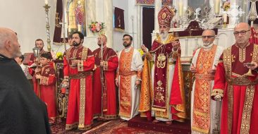 Ավստրալիայի և Նոր Զելանդիայի թեմը Սիդնեյի Սուրբ Հարություն եկեղեցում նշել է Սուրբ Զատիկը