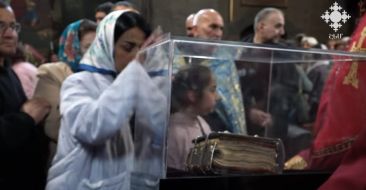 Կրկնազատիկին Շուրիշկանի հրաշագործ Ավետարանը տեղափոխվել է Մուղնիի Սուրբ Գևորգ եկեղեցի