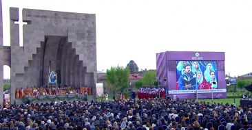Ապրիլի 24 ի հոգեհանգստի արարողություններին փոխարինել է բարեխոսության կարգը