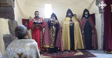 Վերաօծվել է Կիրանց գյուղի Սուրբ Երրորդություն եկեղեցին