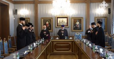 Ամենայն Հայոց Կաթողիկոսն ընդունել է նորաօծ քահանաներին