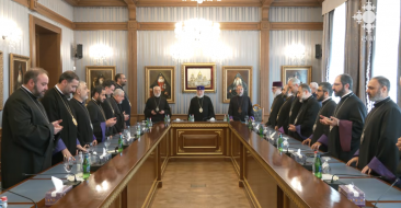 Մայր Աթոռում շնորհավորեցին Ամենայն Հայոց Հայրապետին ծննդյան 75-ամյակի առիթով