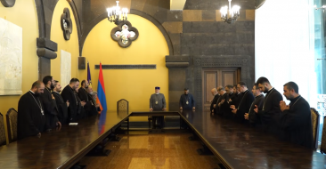 Վեհափառ Հայրապետն ընդունեց Մասյացոտնի թեմի քահանայից դասին
