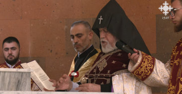 Բյուրեղավանի նորակառույց եկեղեցին օծվեց Ամենայն Հայոց Կաթողիկոսի ձեռամբ