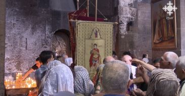 Ուխտերթ և Սուրբ Պատարագ Մուղնու Սուրբ Գևորգ եկեղեցում