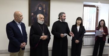 Մայր Աթոռի գանձատանը բացվեց վերականգնման և կոնսերվացման արհեստանոց