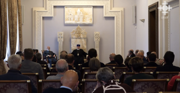 Կաթոլիկ Եկեղեցու Տրիեստի թեմի հոգևորականներին ընդունեց Վեհափառ Հայրապետը