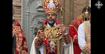 Khachkar Consecrated at Tbilisi’s Holy Etchmiadzin Church on Transfiguration Feast