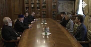 Սպիտակ տան հավատքի հարցերով գրասենյակի ավագ խորհրդականին ընդունեց Հայոց Հայրապետը