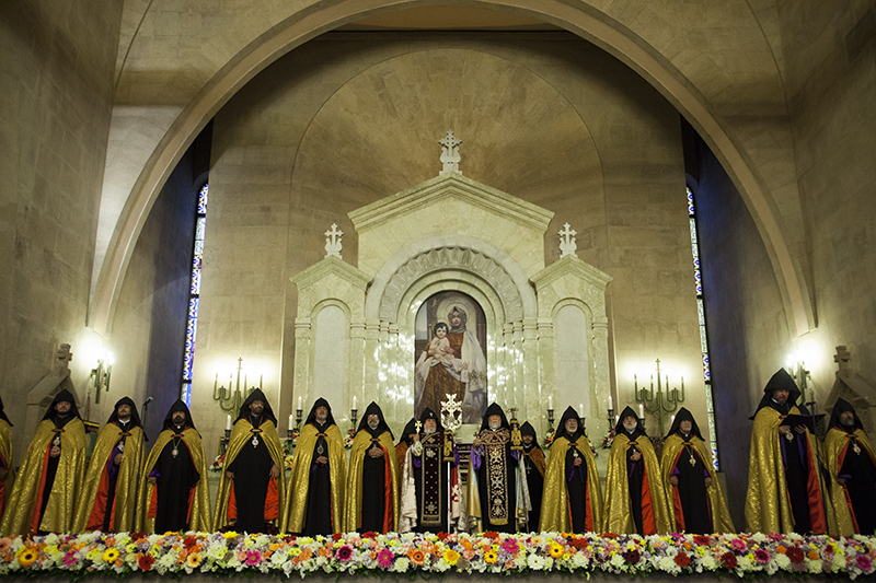 Республиканский молебен по случаю 25-летия независимости Республики Армения