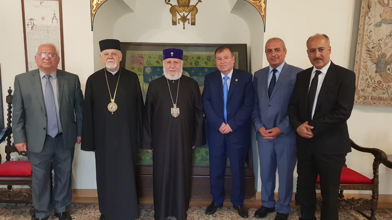 Catholicos of All Armenians Received Former Deputy Prime Minister of Autonomous Iraqi Kurdistan Region